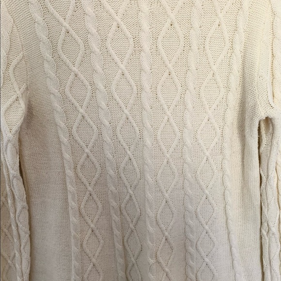 Military Hippie Cable Knit Sweater - Picture 5 of 7